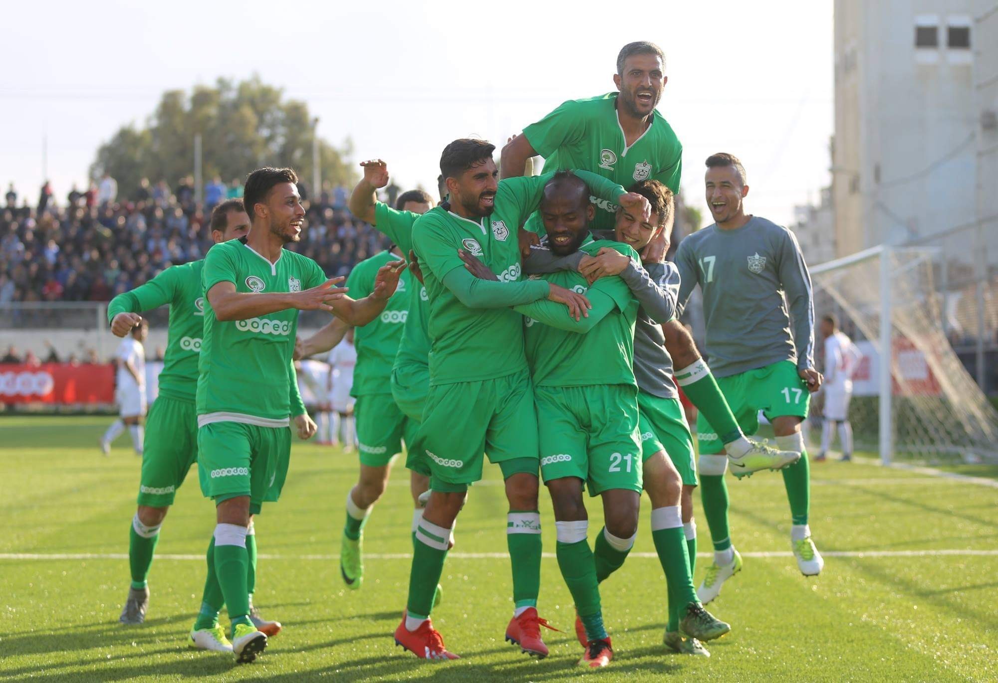 فريق خدمات رفح بطل دوري غزة لكرة القدم 2019