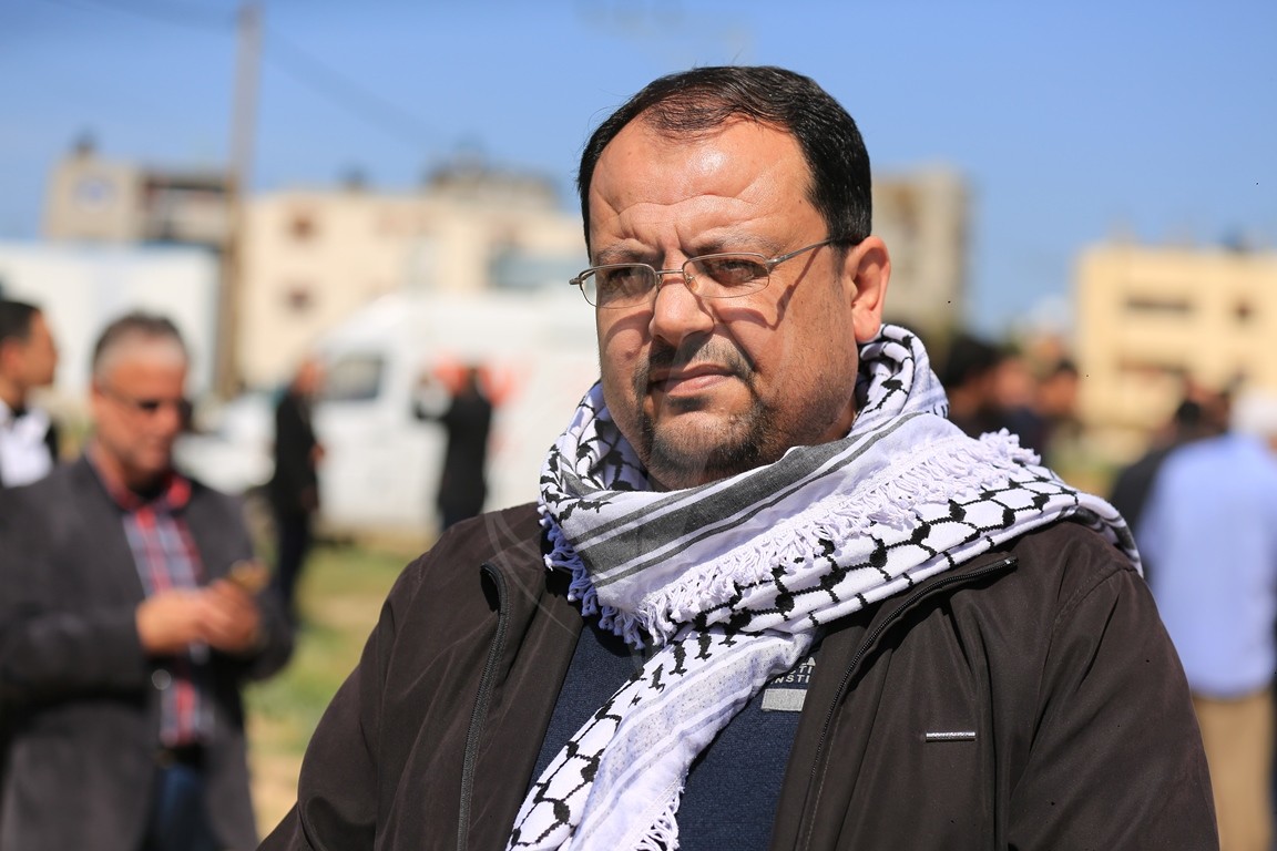 داود شهاب مدير المكتب الإعلامي في حركة الجهاد الإسلامي الفلسطينية
